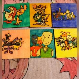 90s Nostalgia Coasters